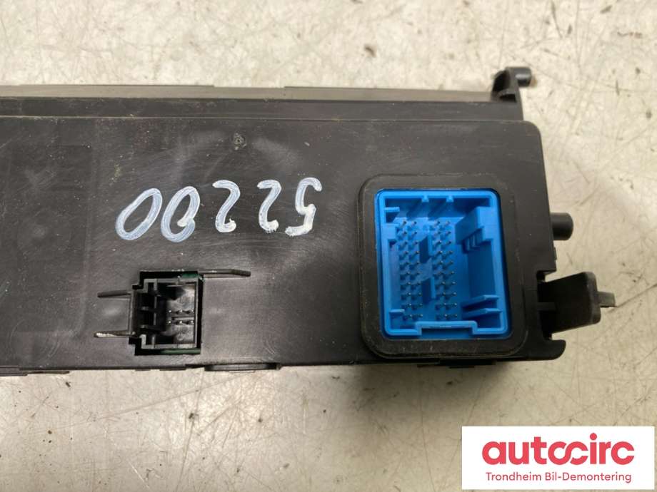 Styreenhet klima/aircondition til Peugeot 508 2014-2018 (Type I, Fase 2) (VALEO|9665961480|)