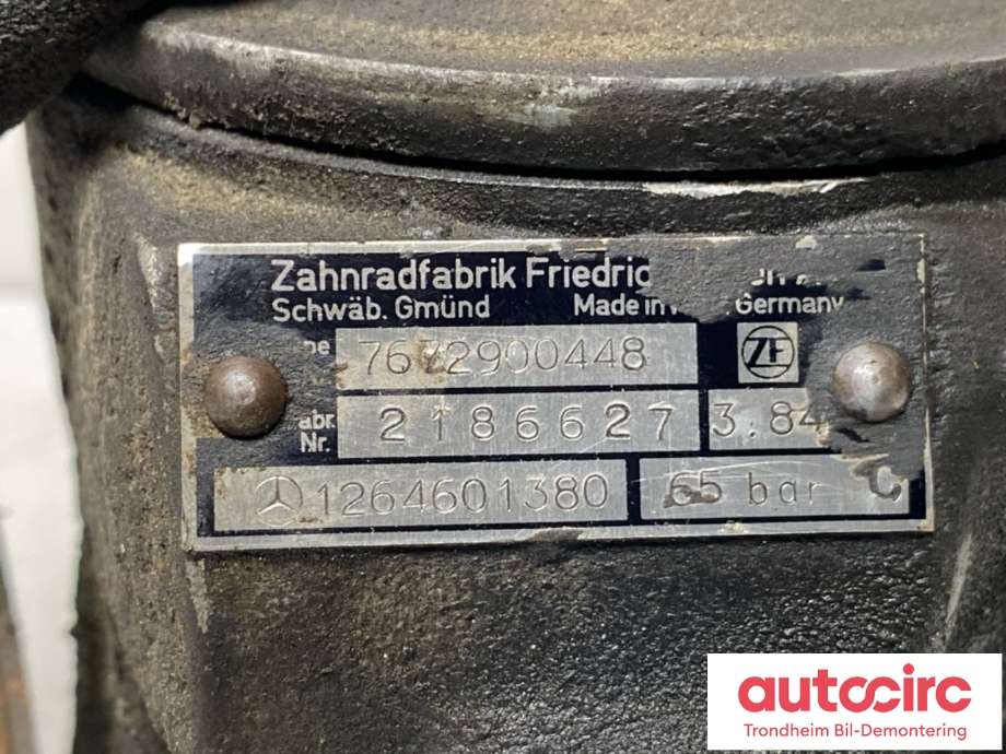 Servo pumpe mekanisk til Mercedes 123 1976-1986 (W123) (W123) (A 116 460 26 80|A 126 460 02 80|A 126 460 07 80| A 126 460 15 80)