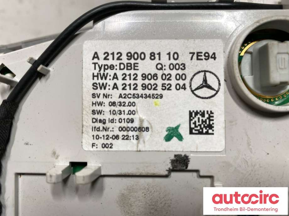 Taklyspanel til Mercedes CLS 2011-2017 (C218) (C218) (A 212 900 81 10|)