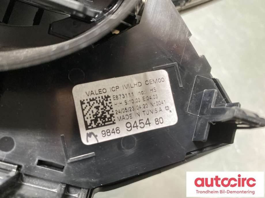 Bryter diverse til DS DS3 Crossback 2019-->> (9846945480|98491843XU|)