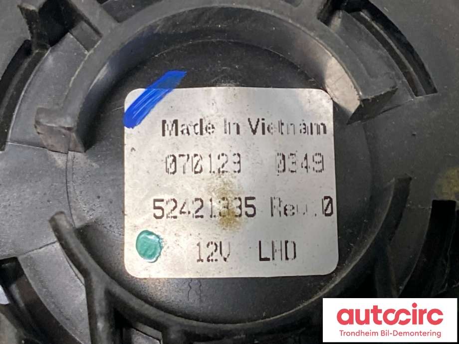 Varmeapparat motor til Opel Astra H 2004-2009  (93181056|93191900 | 52421335|070123)