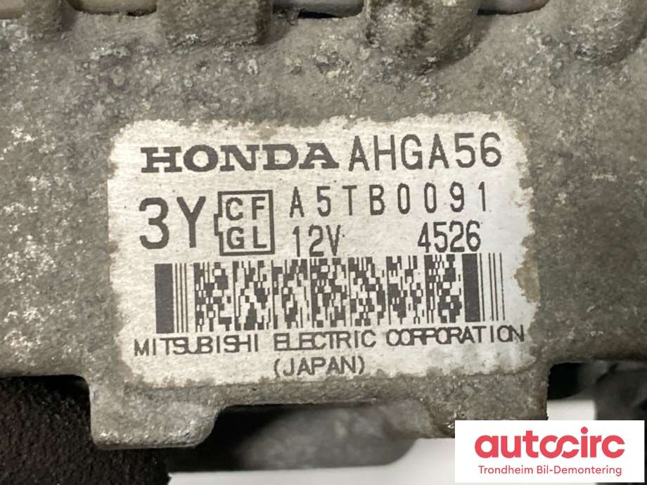 Dynamo til Honda Jazz 2002-2008 (Type I) (31100PWA004|31100PWKQ01|)