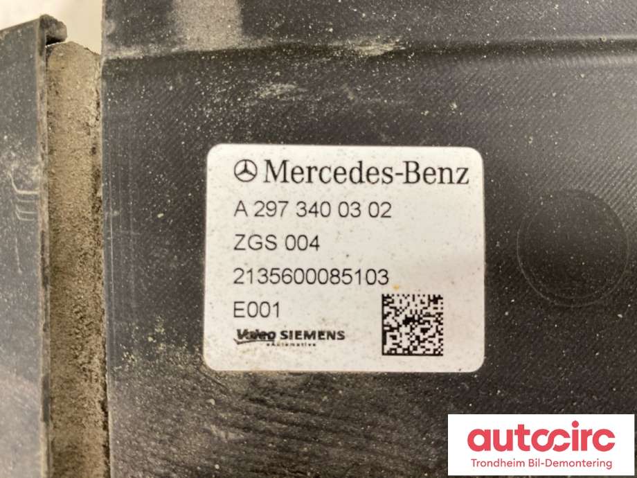 Motor elbil bak til Mercedes EQS 2021-->> (V297) (V297) (A2973400302|A2973405802| A2973405902| A2973405403|A2973408903)
