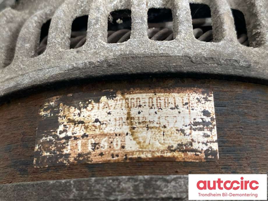 Dynamo diesel til Toyota Avensis 2003-2008 (Type II) (DENSO|270600G011|27060-0G010|27060-0R060)