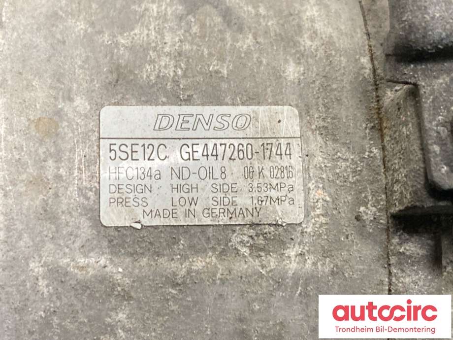 Aircondition kompressor til Toyota Avensis 2003-2008 (Type II)  (8831005120|)