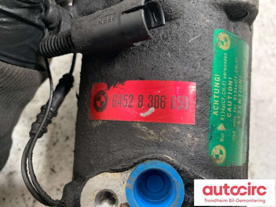 Aircondition kompressor til BMW 3-Serie 1998-2005 (E46) (E46) (8390646|8386650|64528386650)