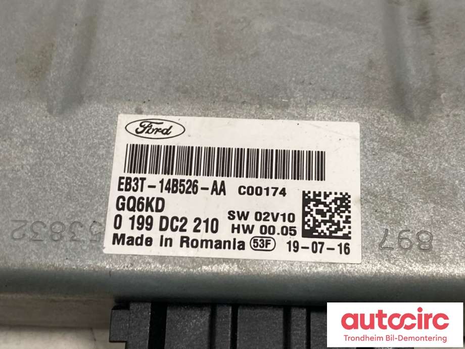 Styreenhet diverse til Ford Ranger / Ranger Raptor 2015-2022  (5735530|JL3T-14B526-AA|)