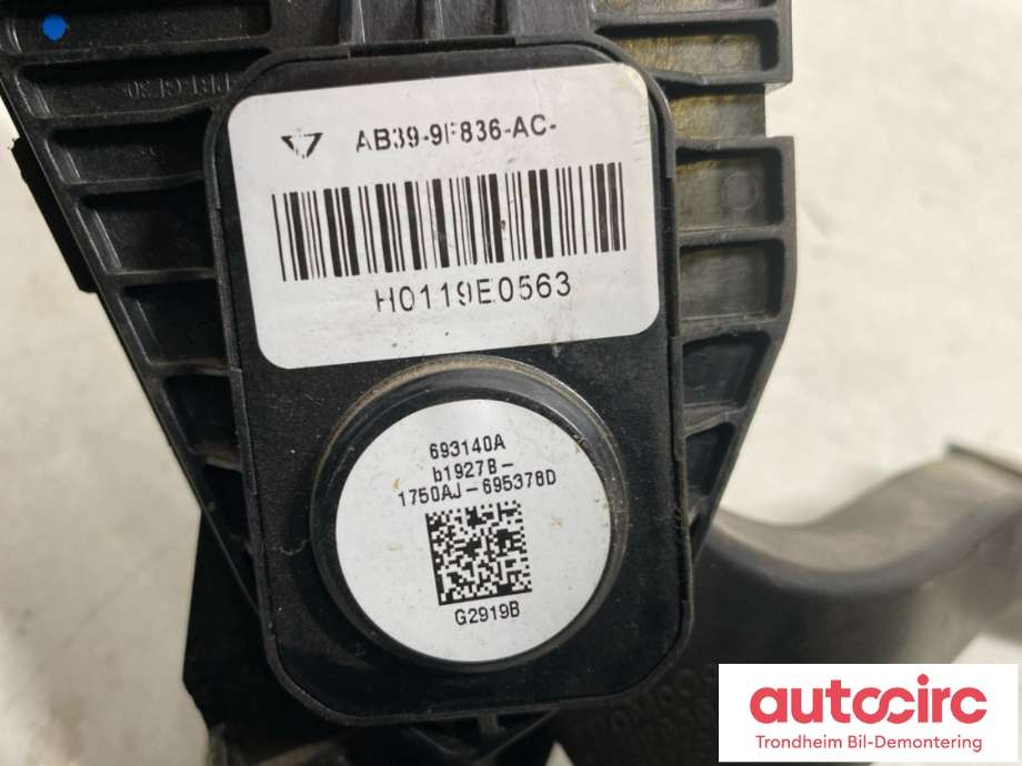 Pedal gass til Ford Ranger / Ranger Raptor 2015-2022  (2558933|JB3C-9F836-DB|AB39-9F836-AC)