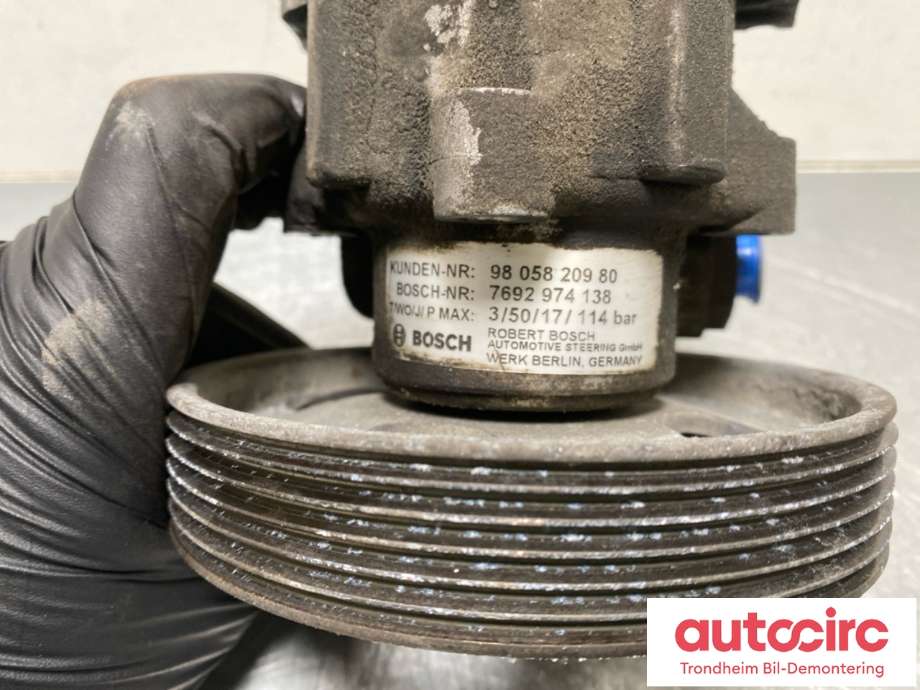 Servo pumpe mekanisk til Citroën Jumper 2014-->> (Type III, Fase 2)  (1643624380|1648590480|)