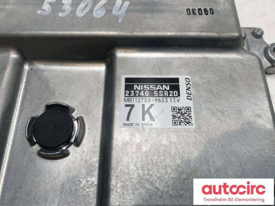 Styreenhet motor til Nissan Leaf 2018-->> (Type II) (237405SR2D|237405SR2E|)