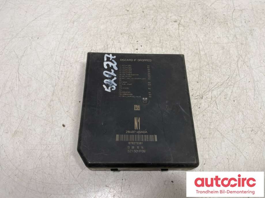 Sikringsboks motorrom til Nissan Qashqai 2014-2021 (Type II) (284B7 4BA0A|284B7-4BA3A|)