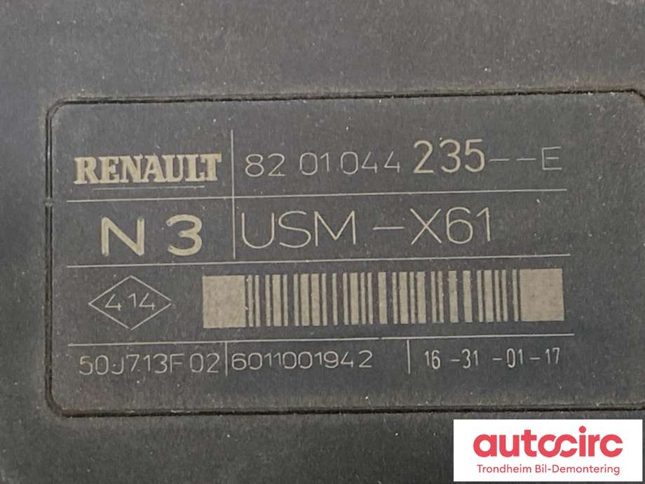 Sikringsboks til Renault Kangoo 2008-2021 (Type II)  (8200574970|)