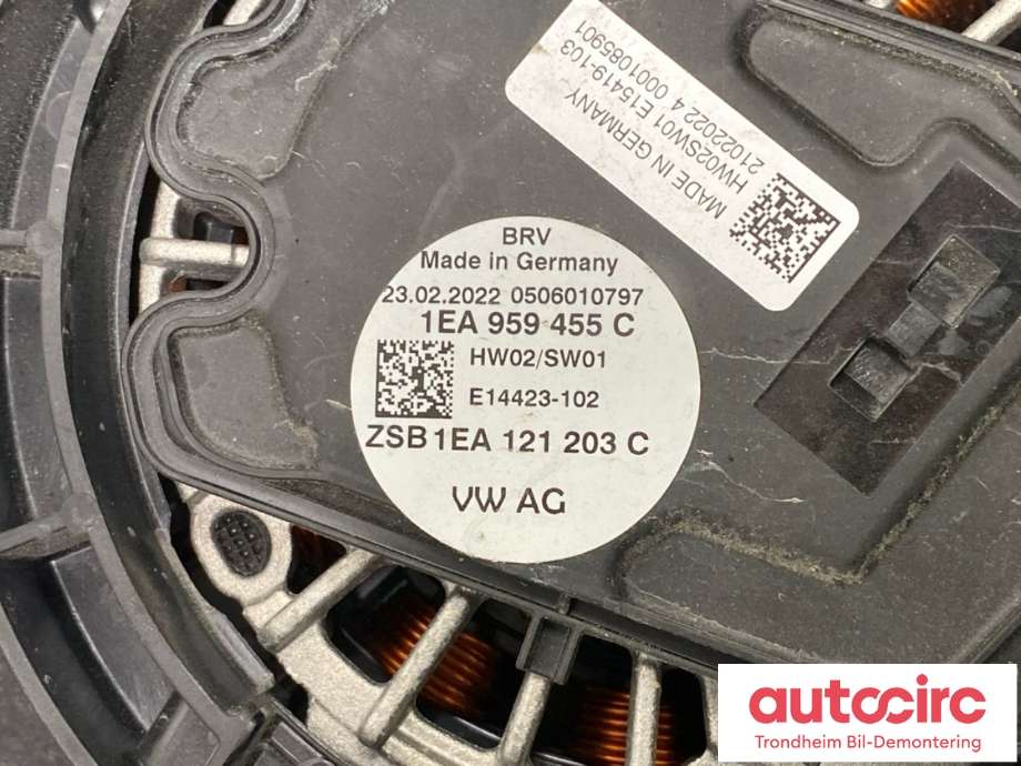 Kjølevifte elektrisk til Cupra Born 2022-->>  (WAG|1EA 121 203 C|1EA959455C|)