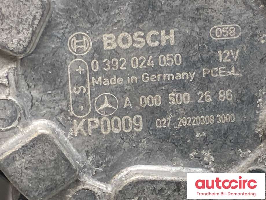 Sirkulasjonspumpe til Mercedes EQA 2021-->>  (A0005002686|)