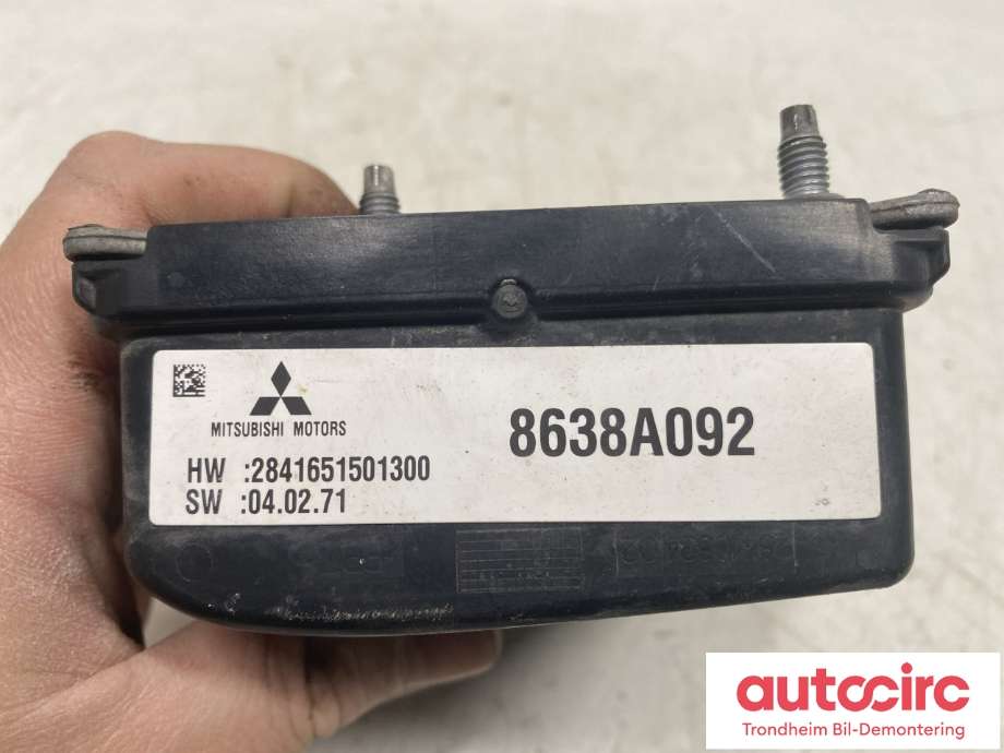 Sensor radar til Mitsubishi Outlander 2012-2015 (Type III, Fase 1)  (8781A043|202YLS11134981|)