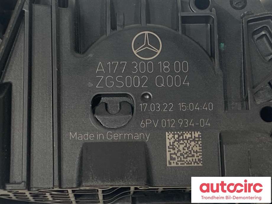Pedal gass til Mercedes EQA 2021-->> (A1773001800|)