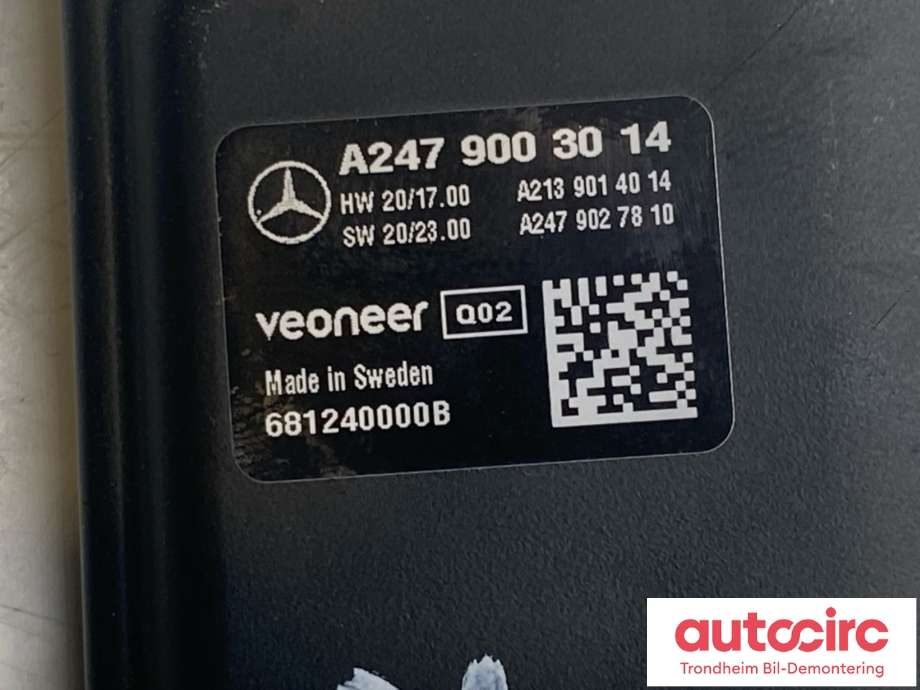 Kamera til Mercedes EQA 2021-->> (A2479003014|A2479008017|)