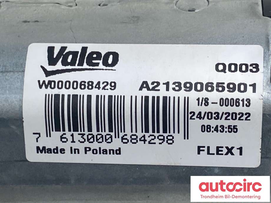 Viskermotor bakrute til Mercedes EQC 2019-->>  (A2139065901|)