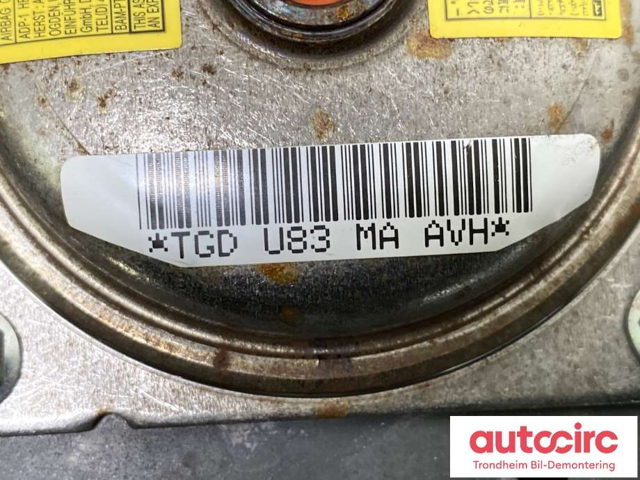 Airbag rattpute til Toyota Hiace 2007-2012 (Fase 3) (4513058011B0|45130-58011-B0|)