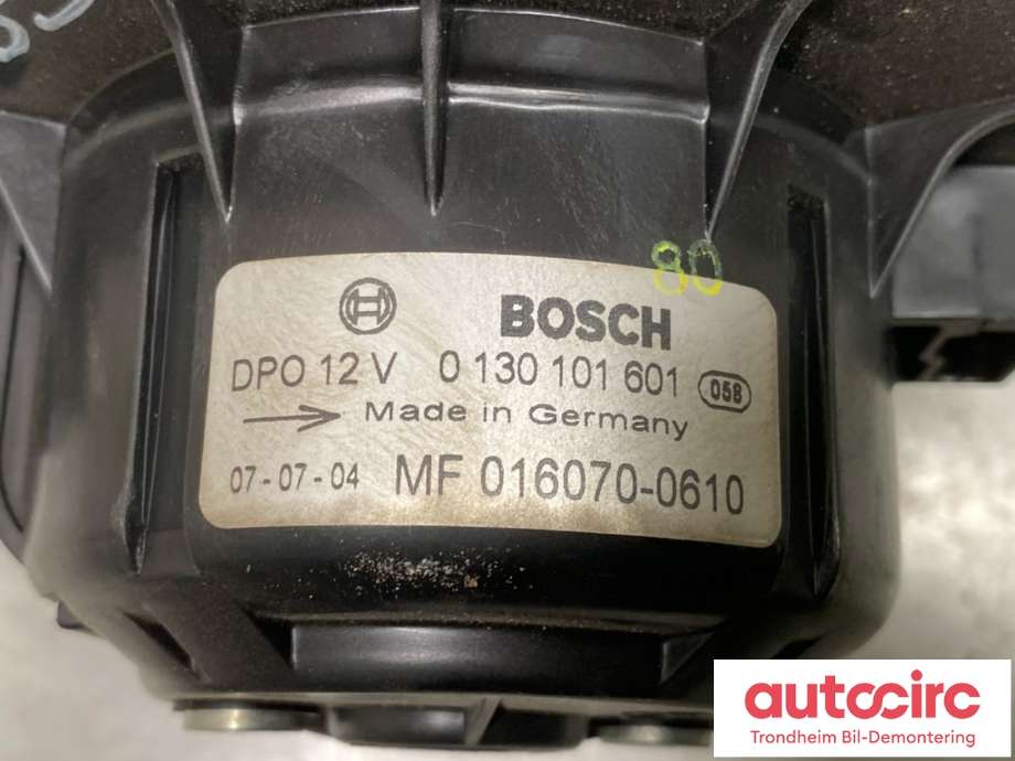 Varmeapparat motor til Toyota Avensis 2003-2008 (Type II)  (BOSCH|8710302080|87103-02080|0130101601)