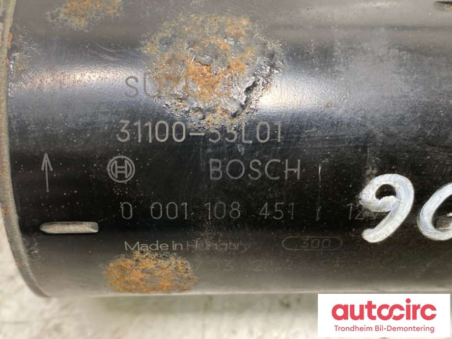 Starter til Suzuki SX4 2009-2013 (Type I, Fase 2)  (3110055L01|3110063J10|3110086G00)