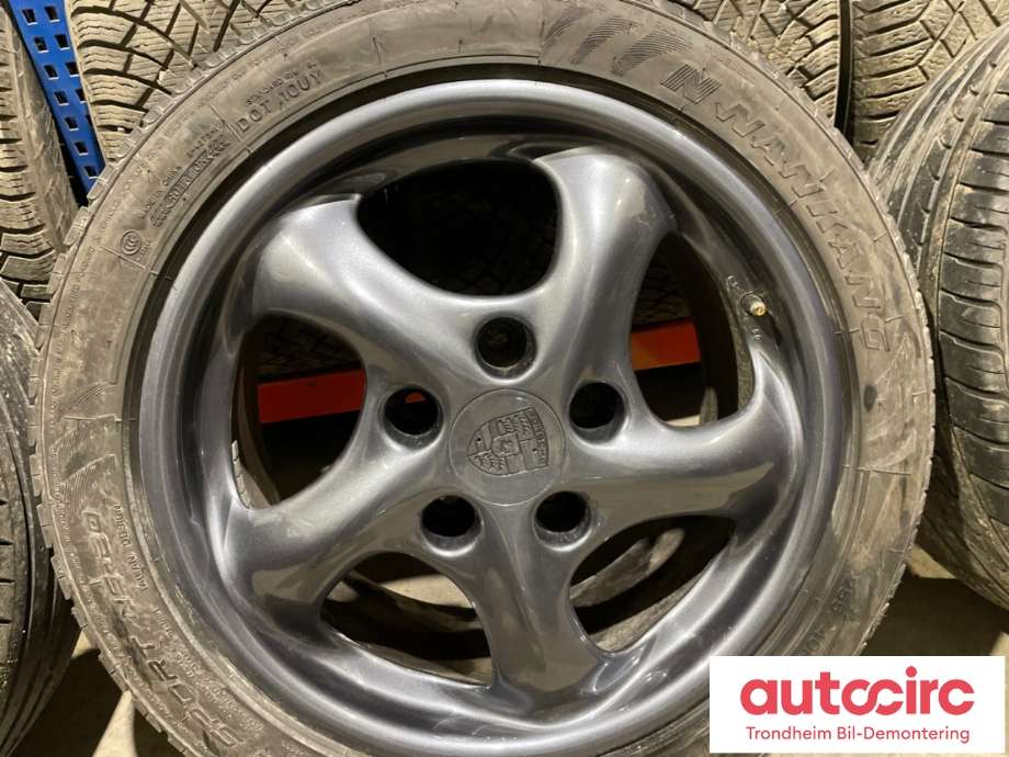 Hjulsett aluminium sommer til Porsche Boxster 1997-2004 (986) (986) (17 TOMMER|225/45R17|PROD:3119|3-5MM)