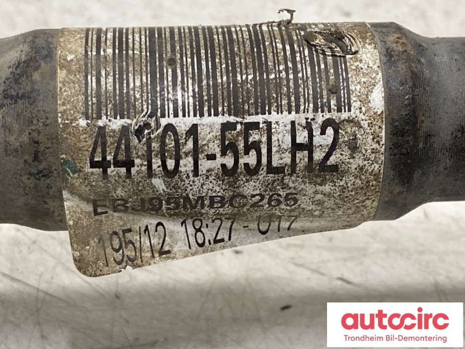Drivaksel høyre foran til Suzuki SX4 2009-2013 (Type I, Fase 2) (44101-55LH2|)