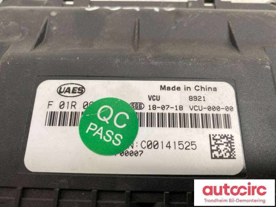 Styreenhet motor til Maxus EV80 2019-->> (UAES|C00141525|)