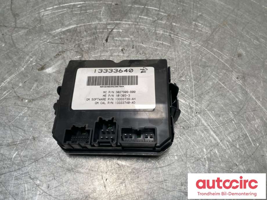 Styreenhet elektrisk bakluke til Opel Insignia A, 2009-2014  (3027909-B00)