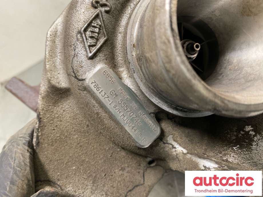 Turbo til Opel Insignia A 2009-2014 (GARRETT|55570748|55581063|95519811)