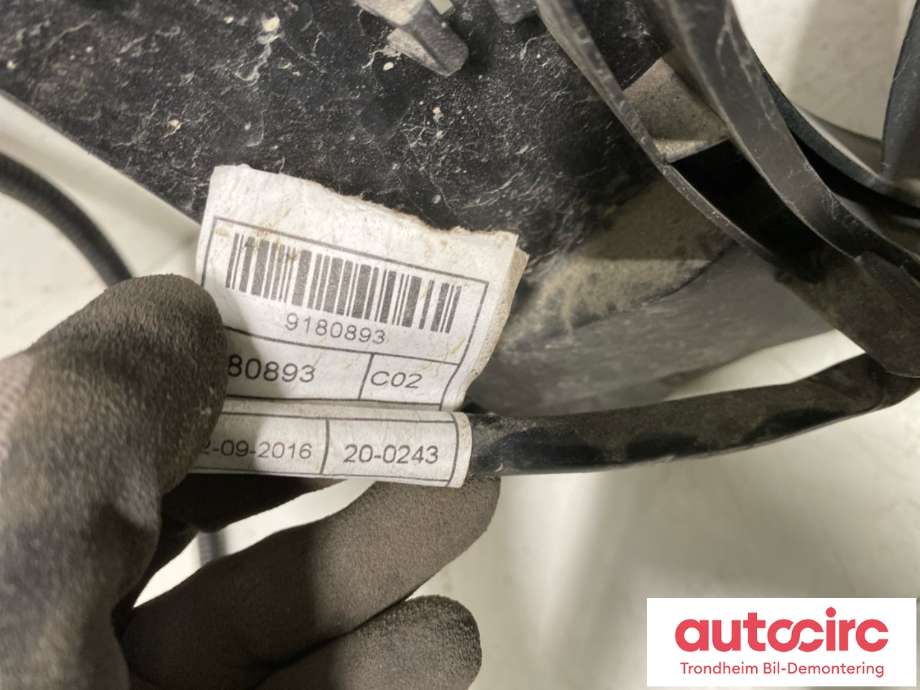 Kjølevifte elektrisk til Renault Kangoo 2008-2021 (Type II) (JOHNSON GATE|214816538R|500.1493|9450024.00)