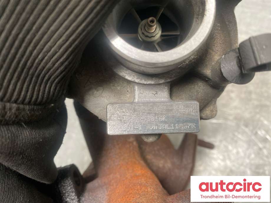 Turbo til Škoda Octavia 2005-2008 (Type II, Fase 1) (GARRETT|038253016K|JZA 253 056 EX|03G 253 014 F)