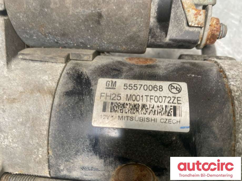 Starter diesel til Opel Insignia A 2014-2017  (1648216480|55497878|)