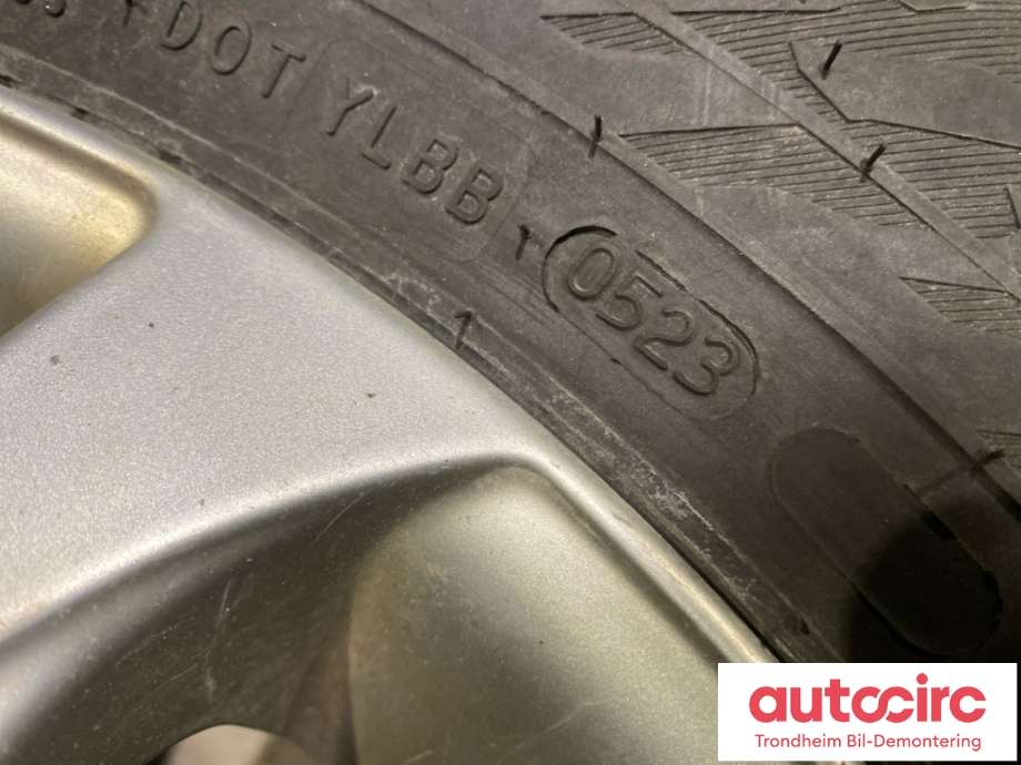 Hjulsett aluminium vinter til Mitsubishi ASX 2010-2019  (16 TOMMER|215/65R16|PROD: 0523|8-9MM)