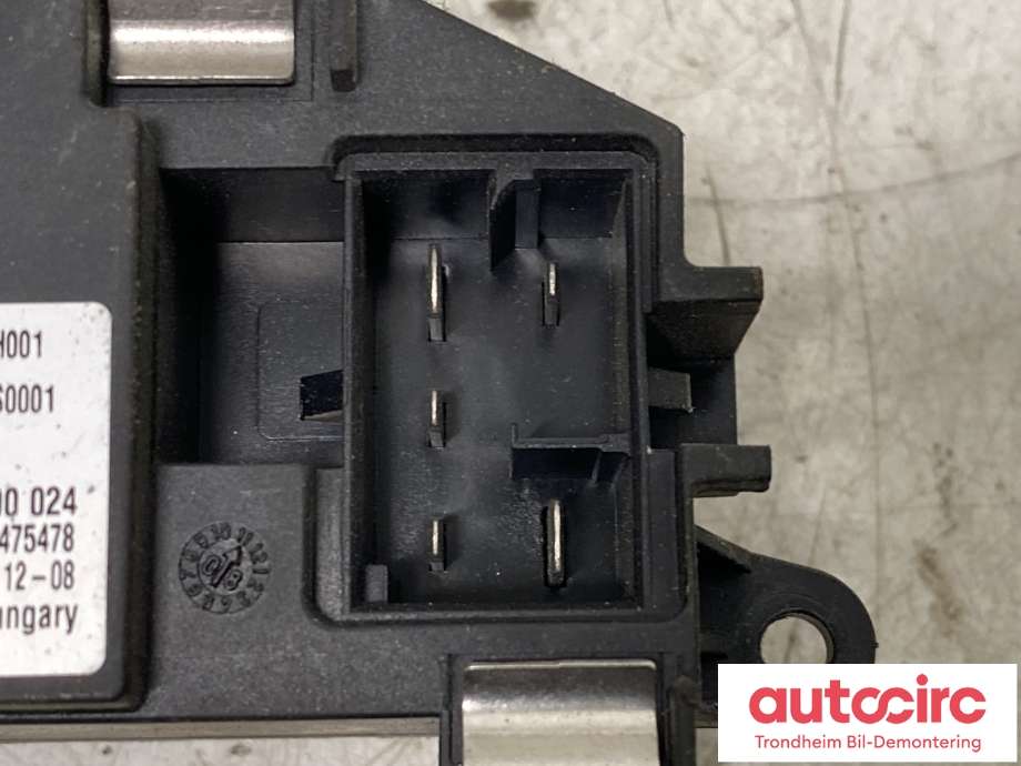 Varmeapparat motstand til Audi A4 2007-2014 (Type IV) (B8) (B8) (BOSCH|8K0820521B|8K0 820 521|)