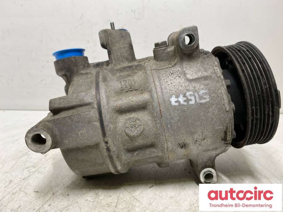 Aircondition kompressor til Audi A3 2009-2012 (Type II, Fase 2)  (SANDEN|5N0820803C|5K0820803L|5K0820803K)