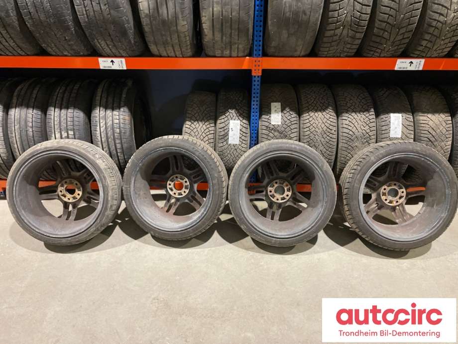 Hjulsett aluminium sommer til Mercedes SLK 1997-2004 (R170) (R170) (16 TOMMER|225/40R18 92Y|PROD: 4224|4-6 MM)