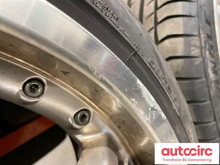 Hjulsett aluminium sommer til Mercedes SLK 1997-2004 (R170) (R170) (16 TOMMER|225/40R18 92Y|PROD: 4224|4-6 MM)