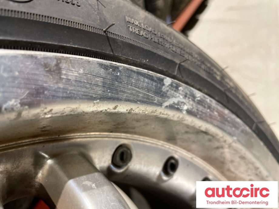 Hjulsett aluminium sommer til Mercedes SLK 1997-2004 (R170) (R170) (16 TOMMER|225/40R18 92Y|PROD: 4224|4-6 MM)