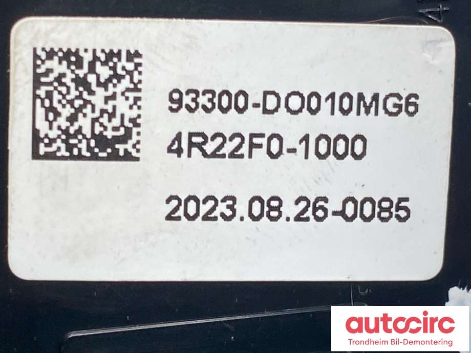 Bryter diverse til Kia EV9 2023-->>  (93300DO010MG6|)