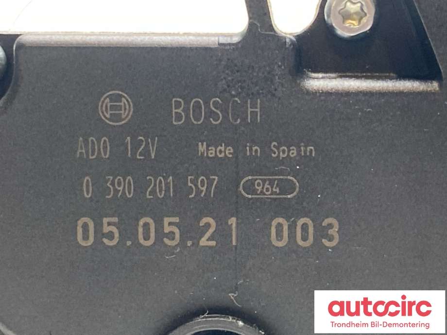 Viskermotor bakrute til BMW 5-Serie 2003-2010 (E60/E61) (E60/E61) (61627208602|)