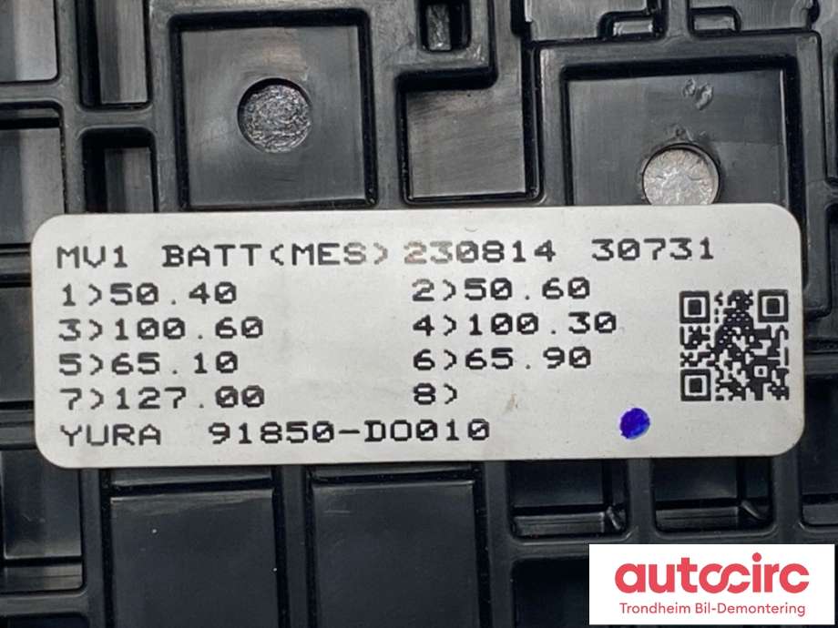 Styreenhet batteri til Kia EV9 2023-->>  (91850-DO010|91850DO010|)