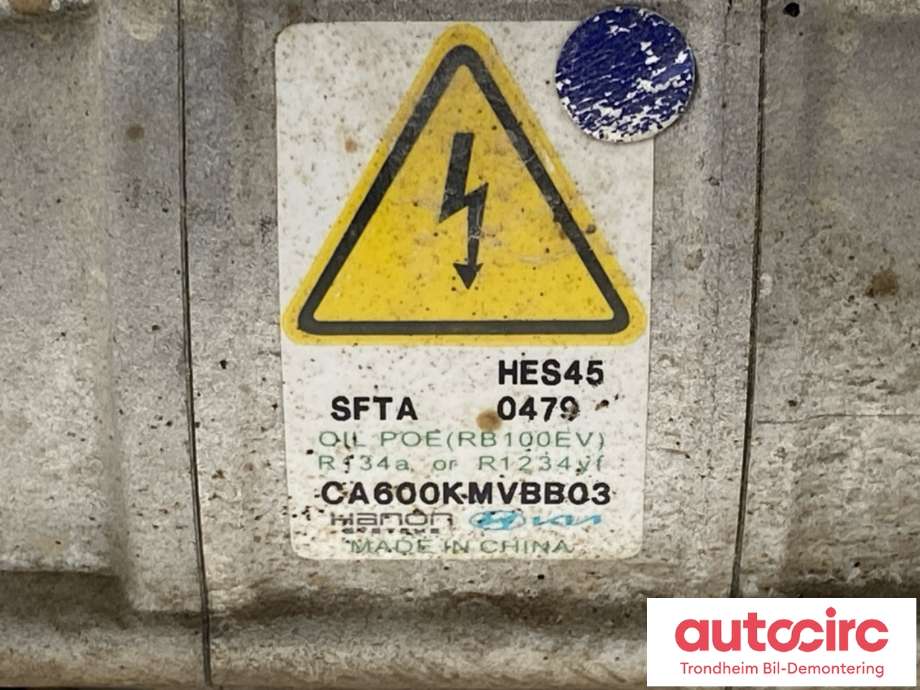 Aircondition kompressor elbil til Kia EV9 2023-->>  (977E1DO550|97729DO550|)