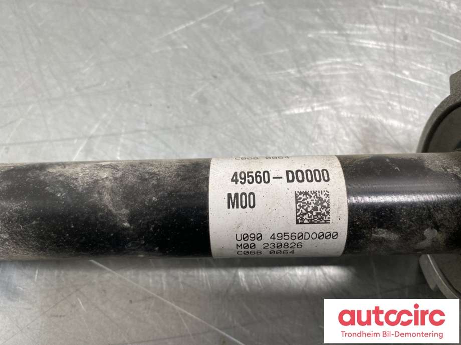 Drivaksel venstre bak, elbil til Kia EV9 2023-->> (49600DO000|)