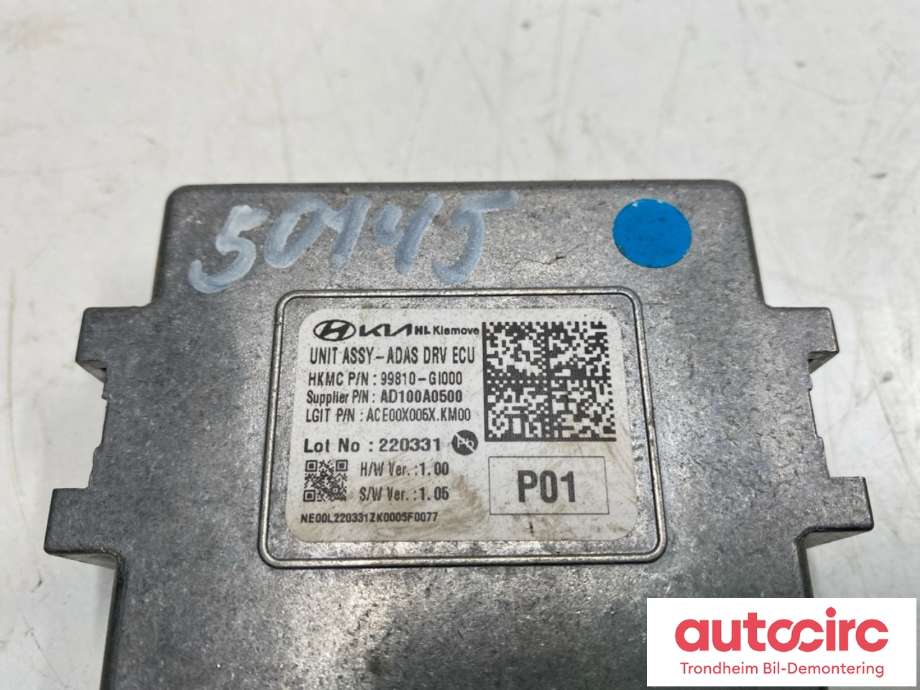 Styreenhet diverse til Hyundai Ioniq 5 2021-->>  (99810GI000|)