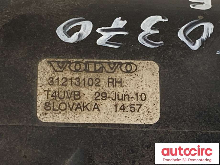 Tåkelykt høyre foran til Volvo S80 2006-2013 (Type II, Fase 1) (31213102|)