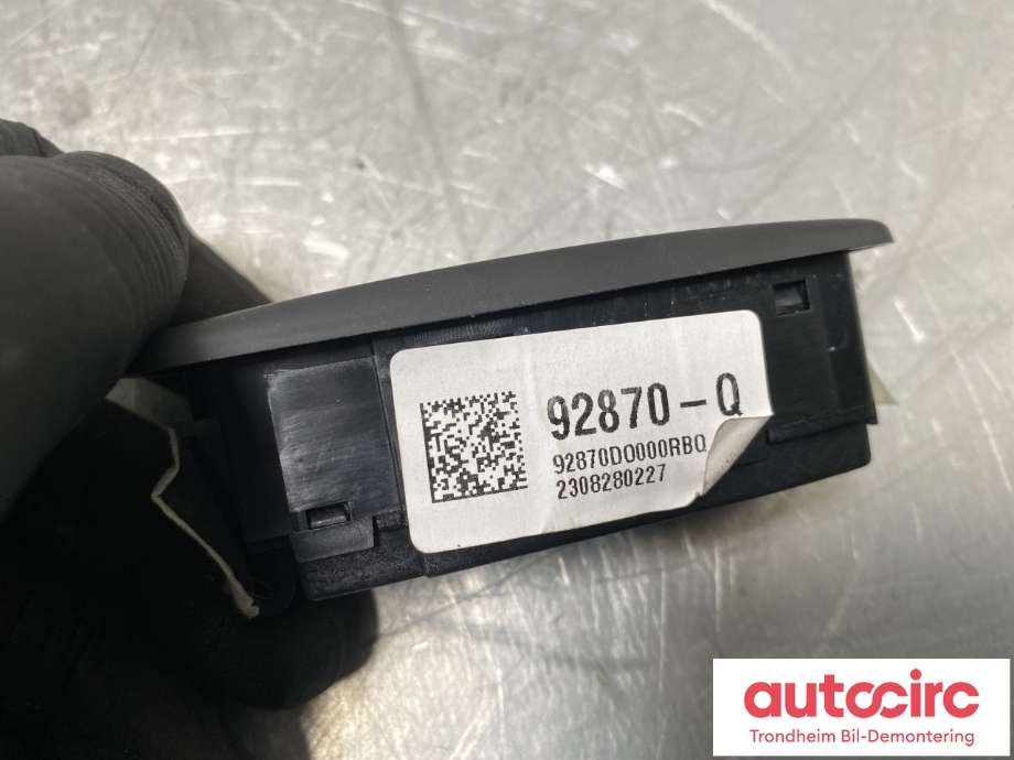 Taklyspanel til Kia EV9 2023-->>  (92870DO000|92870DO000RBQ|)