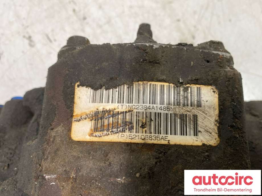 Styresnekke servo til Dodge Ram 2003-2008 (Type III)  (P52106835AE|52106835AE|)