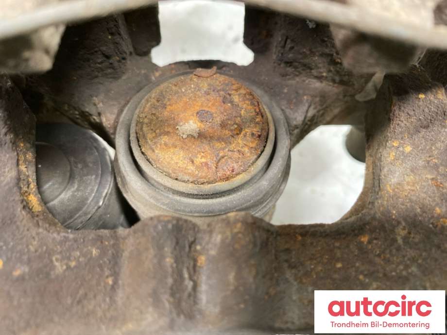 Bremsecaliper høyre bak, elektrisk til Audi A3 2012-2016 (Type III, Fase 1)  (8V0 615 424|)
