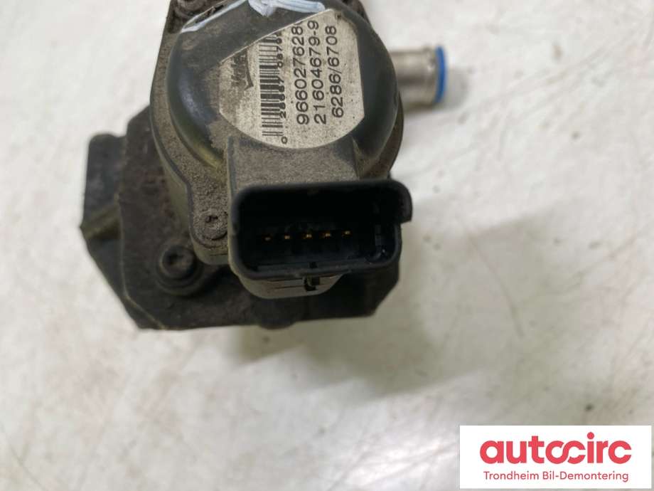EGR-ventil til Peugeot 307 2005-2008 (Fase 2)  (VALEO|1618 NR|16 381 549 80|1618 63| 16 381 583 80)